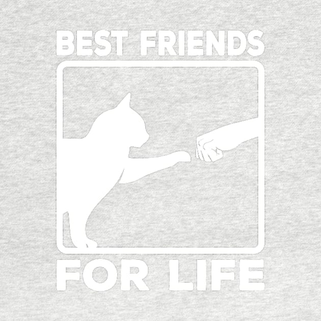 Best Friends for Life - A purr-fect gift for a cat loving friend ! by UmagineArts